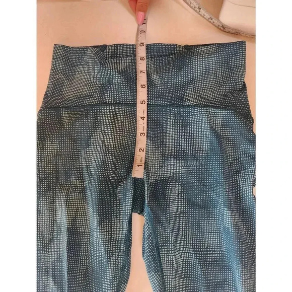 Lululemon Train Times Leggings Blue Size 6 Mid R - Picture 7 of 8